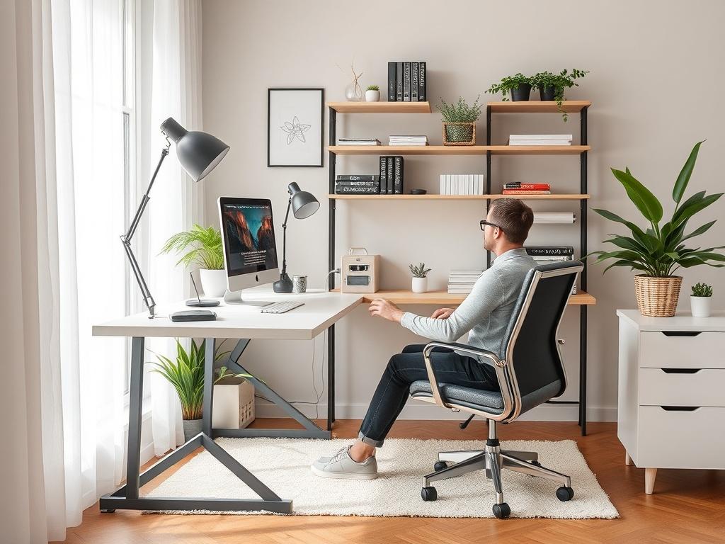 Domowe biuro – jak stworzyć wygodne miejsce do pracy?. Ergonomia i zdrowie podczas pracy Domowe biuro – jak stworzyć wygodne miejsce do pracy?. Ergonomia i zdrowie podczas pracy